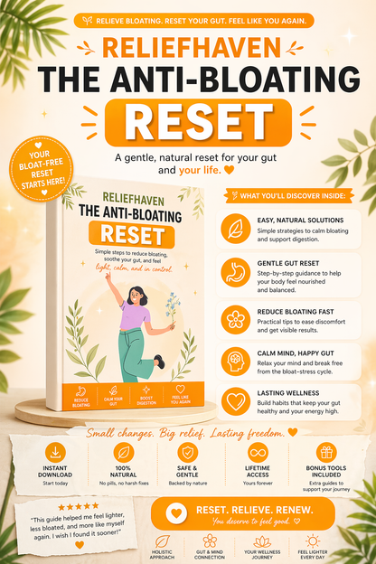 Healing Gut and Mind: Natural Relief from IBS, Anxiety, and Emotional Pain, Without Pills or Doctors