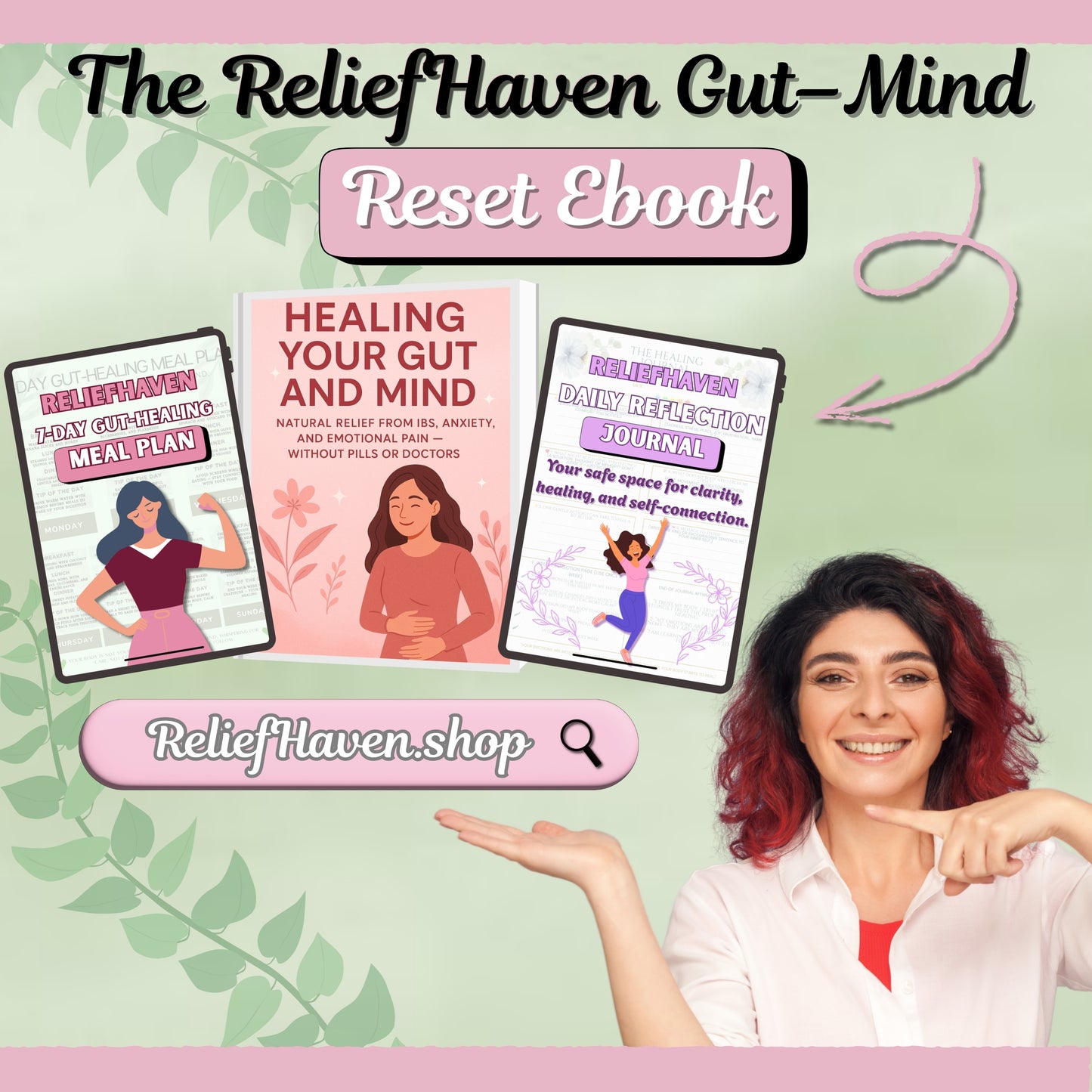 Healing Gut and Mind: Natural Relief from IBS, Anxiety, and Emotional Pain, Without Pills or Doctors