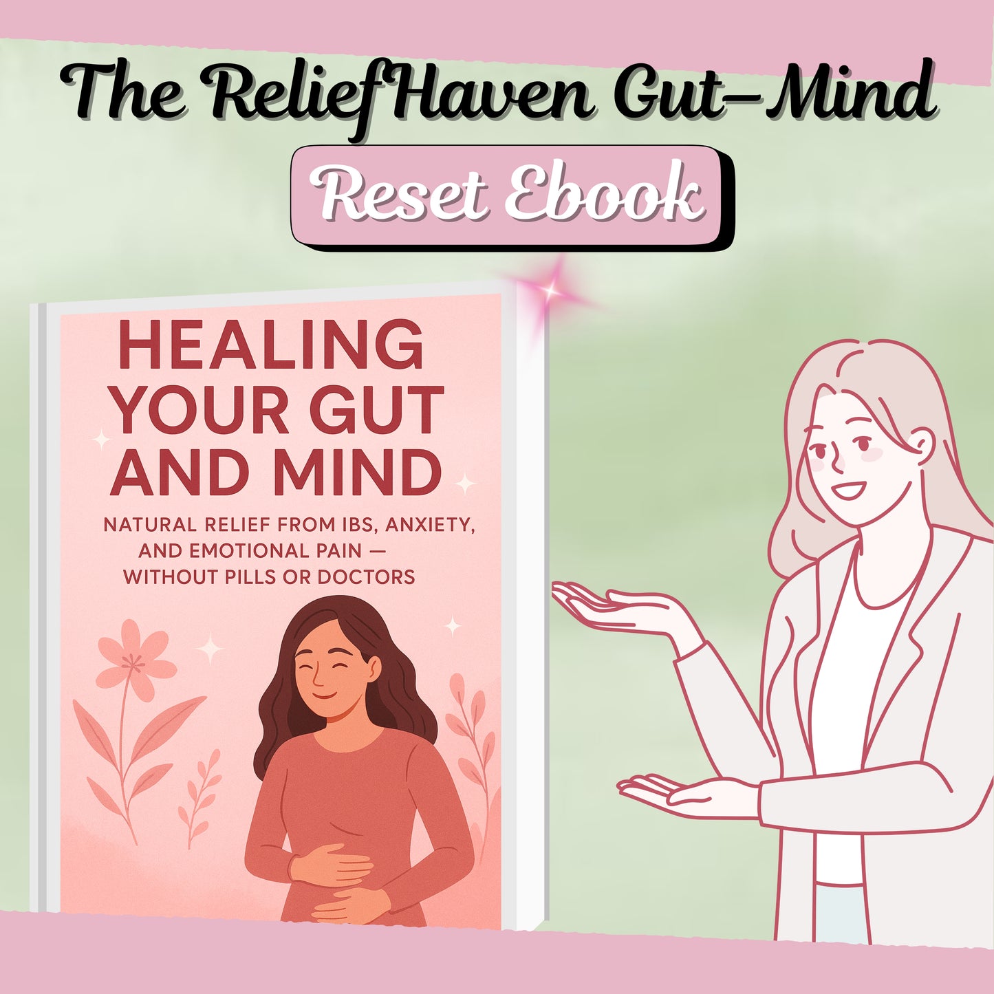 Healing Gut and Mind: Natural Relief from IBS, Anxiety, and Emotional Pain, Without Pills or Doctors